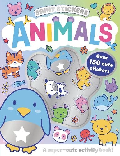Gemini Books Group Ltd Animals Activity Sticker Book Foil 150 pcs