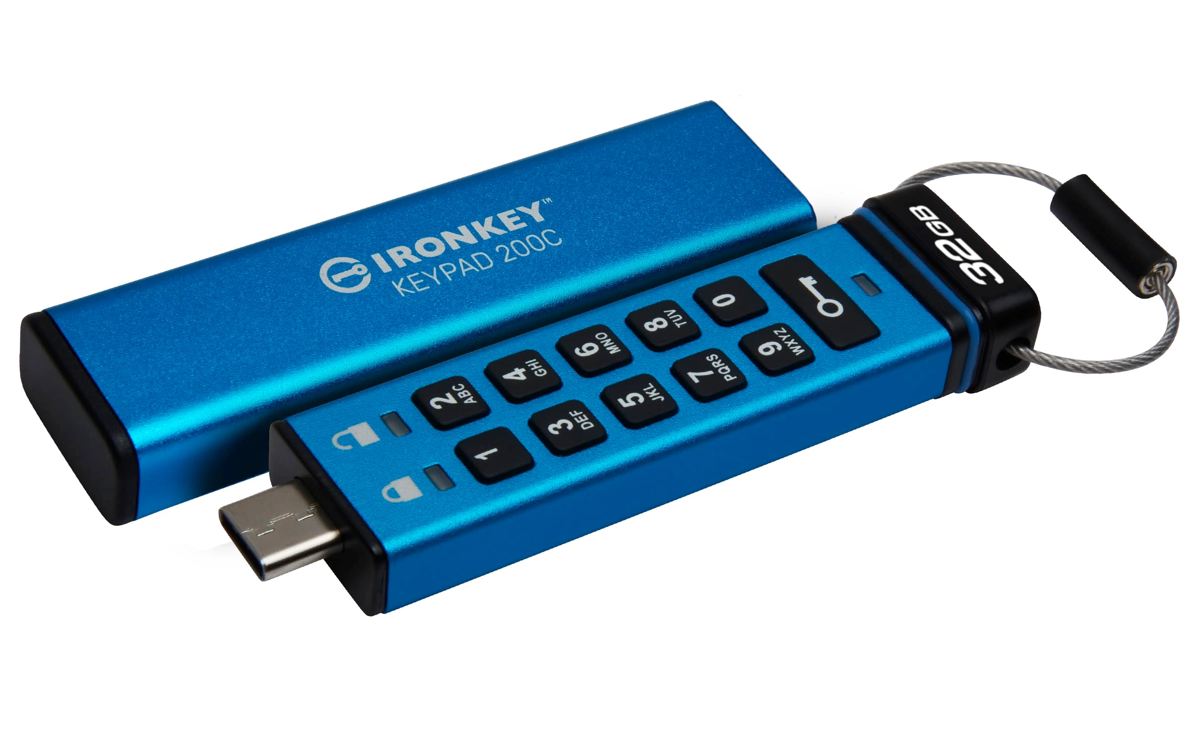 Kingston Technology IronKey Keypad 200 - USB 3.2 Gen 1 32GB Type-C