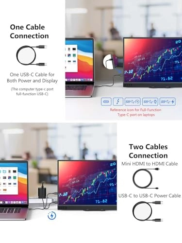 Portable Monitor - FHD 15.6 inch