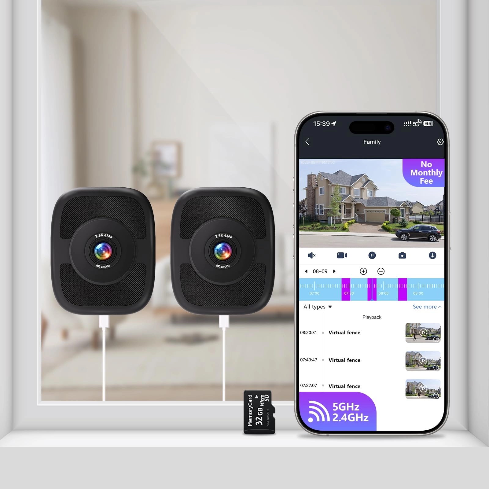 Hieasy Window Camera 2.5K