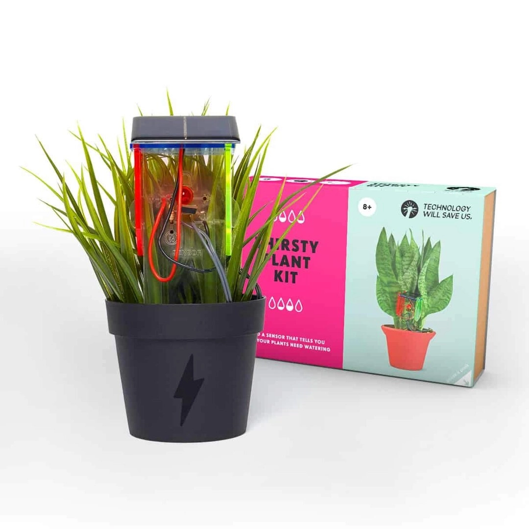 MZA STORES Solar Thirsty Plant Kit