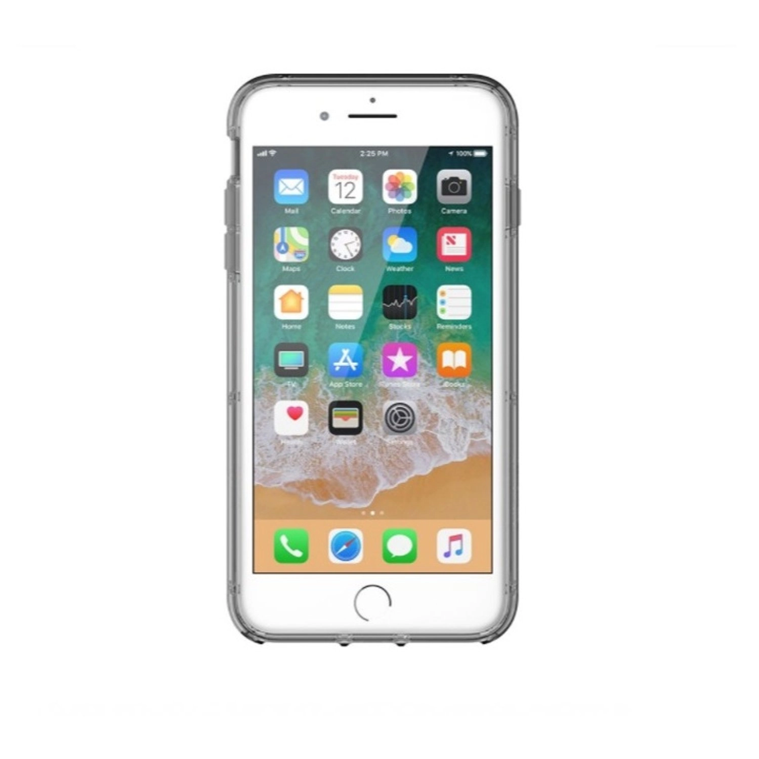 Survivor Clear Back Case for iPhone 8 Plus/7 Plus
