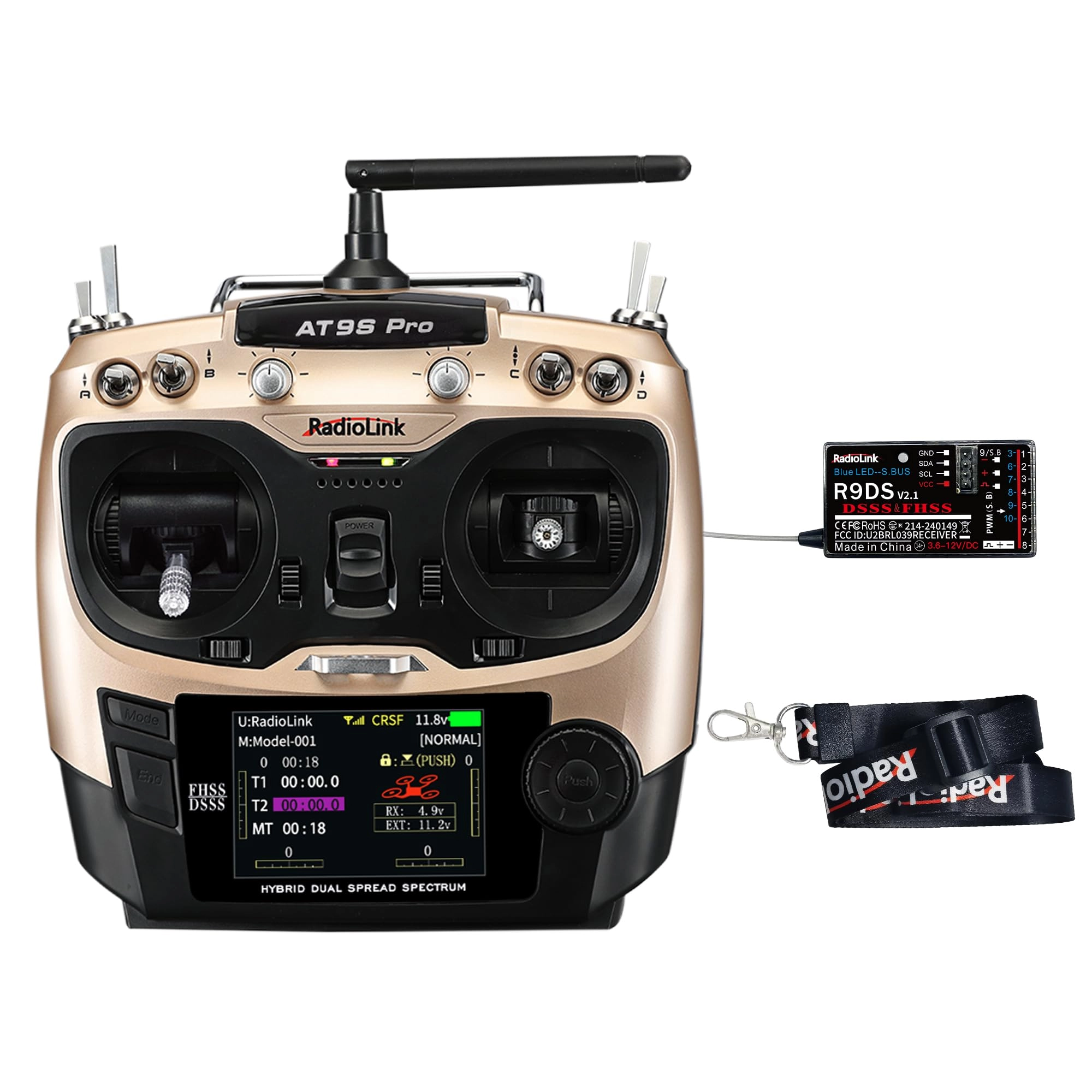 Radiolink AT9S Pro + R9DS