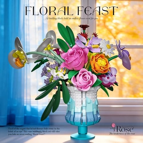 Ice Blue Flower Bouquet - Floral