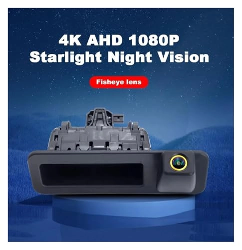 Intelligent Dynamic Trajectory Car Rear View Camera - Night Vision Wire 4K AHD 1080P