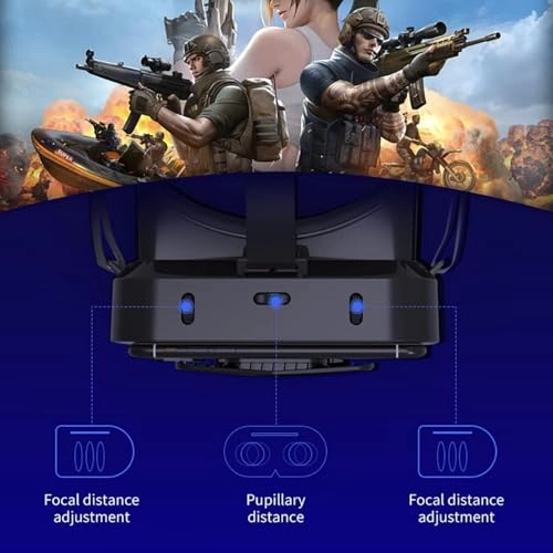 VR Headset - 3D 3.5-7.2 inch Bluetooth
