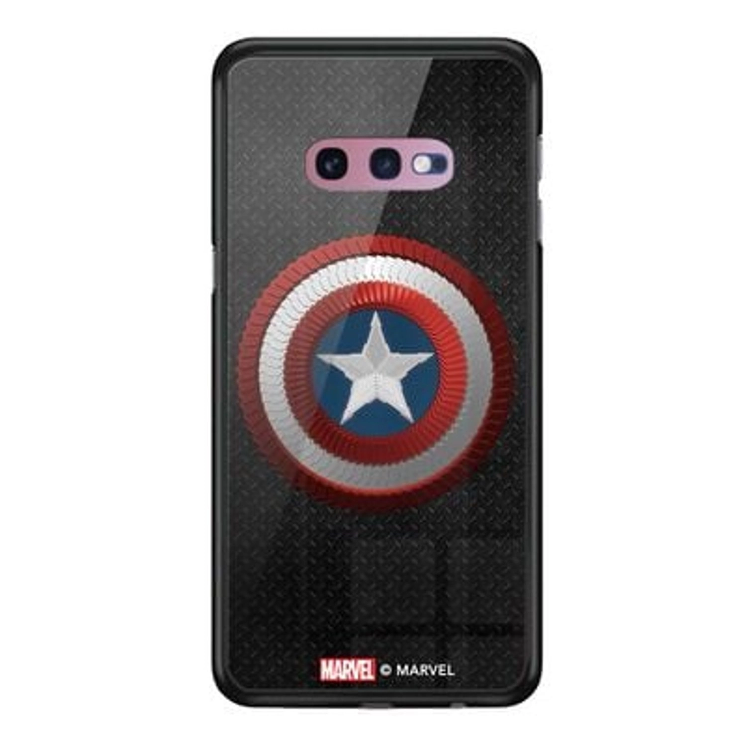 Wackylicious Vibranium Shield Back Case for Galaxy S10e