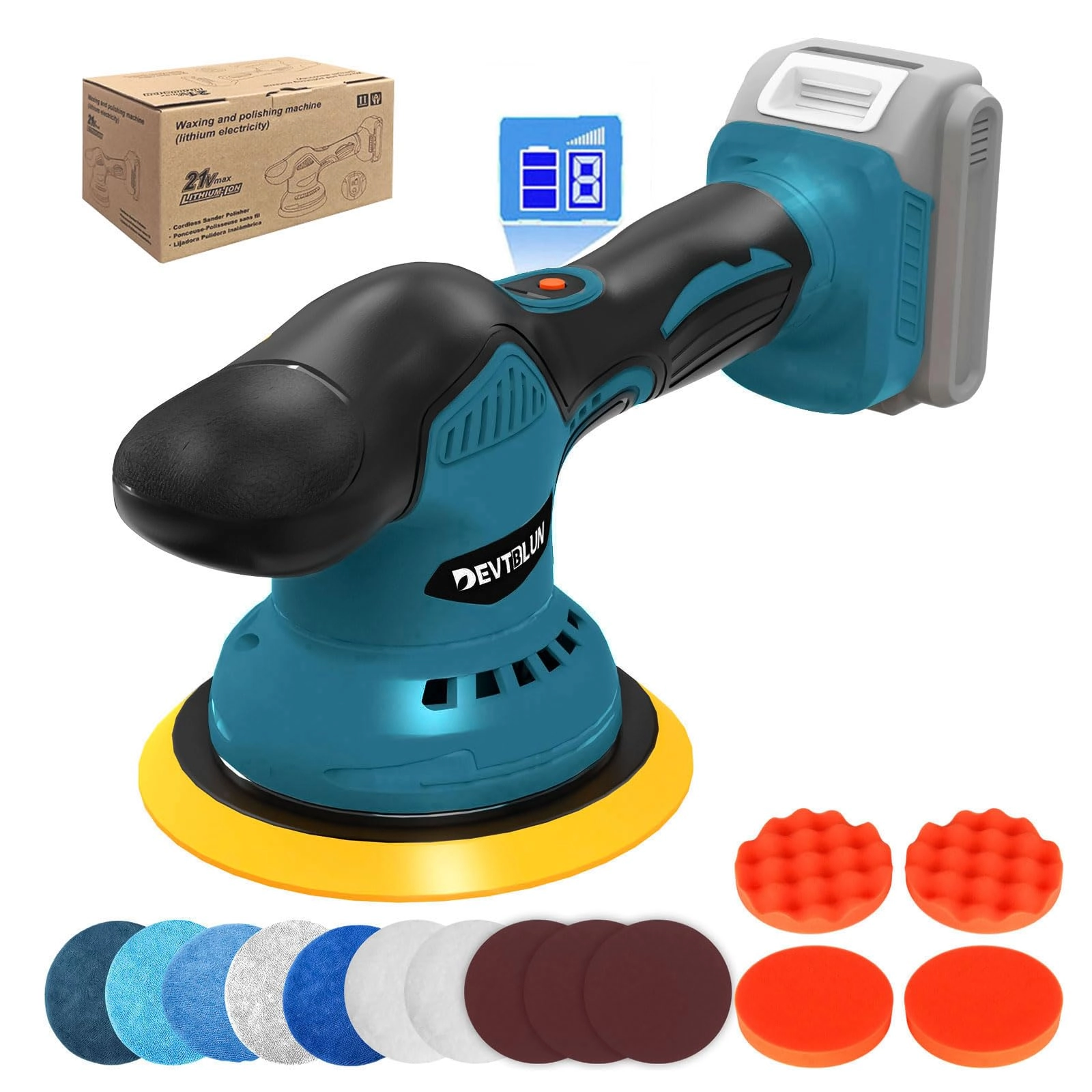 DEVTBLUN Buffer Polisher - 6 inch