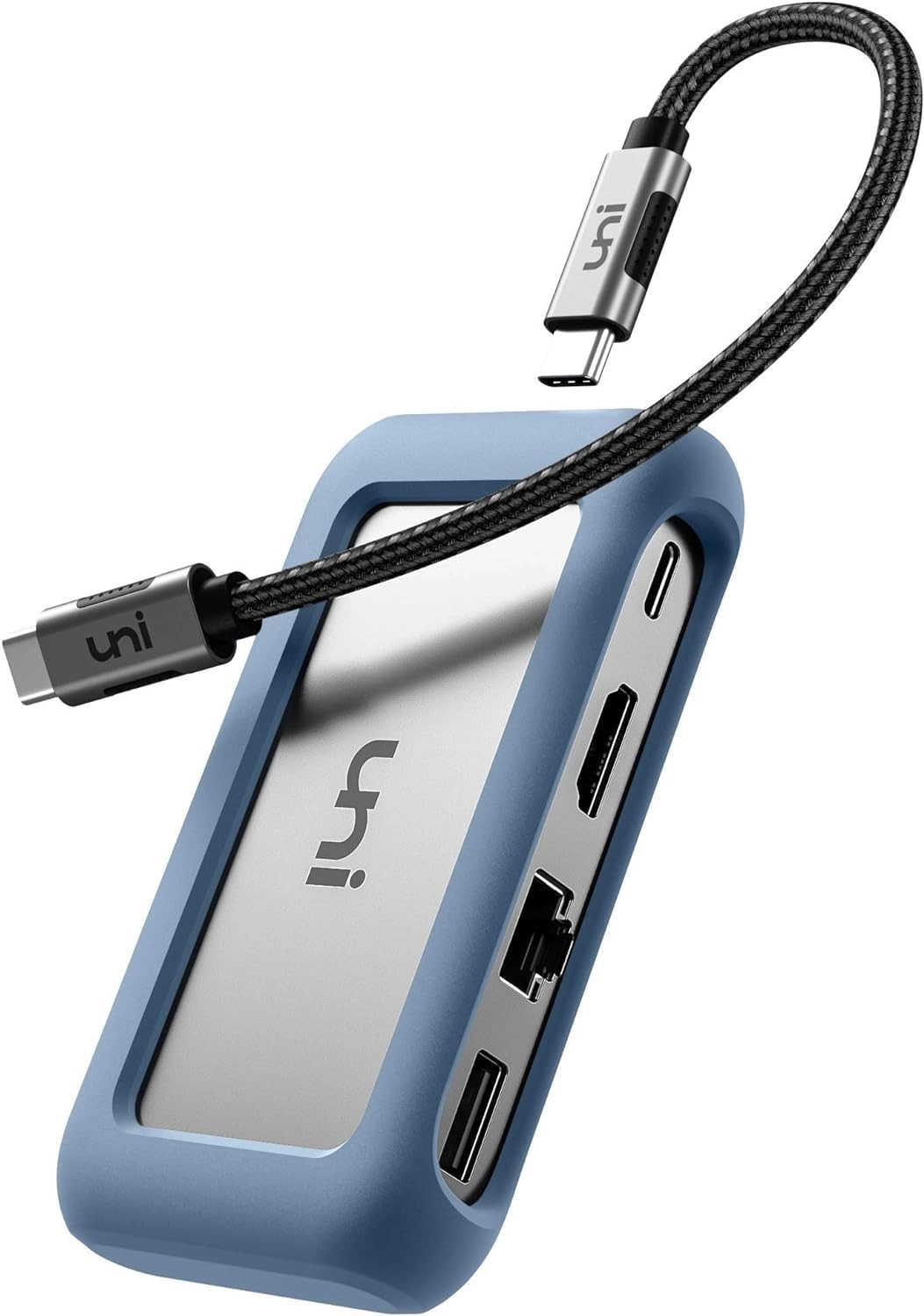 Uni-Ball USB C Hub - 8-in-1 4K HDMI 100W PD