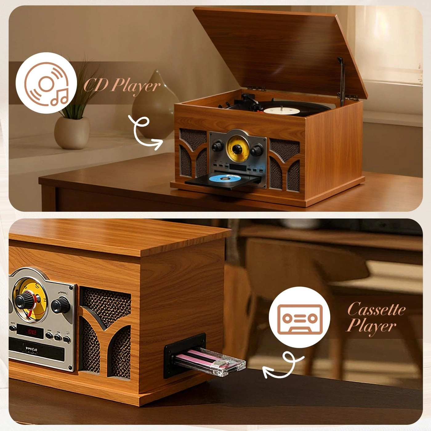 Record Player - 10-in-1 3 Speeds