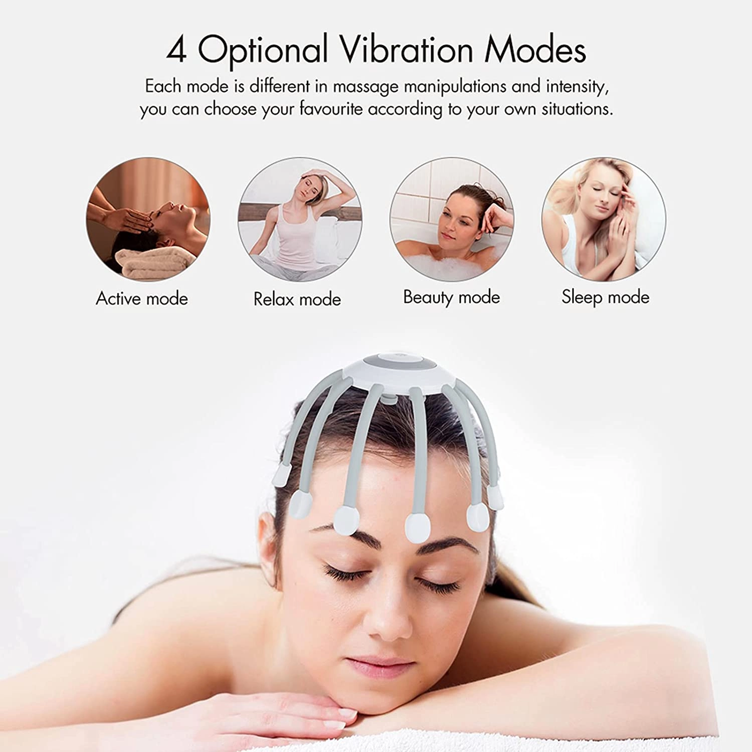 Electric Head Massager - Scalp Neck USB Charging