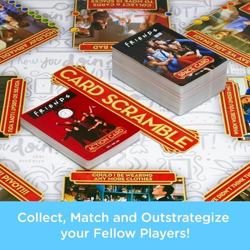 Friends Card Scramble