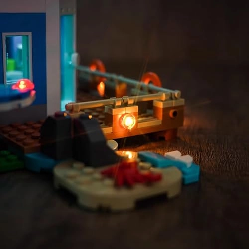 LED Light kit for LEGO 77051 Air Travel Model - Polyethylene (PE)