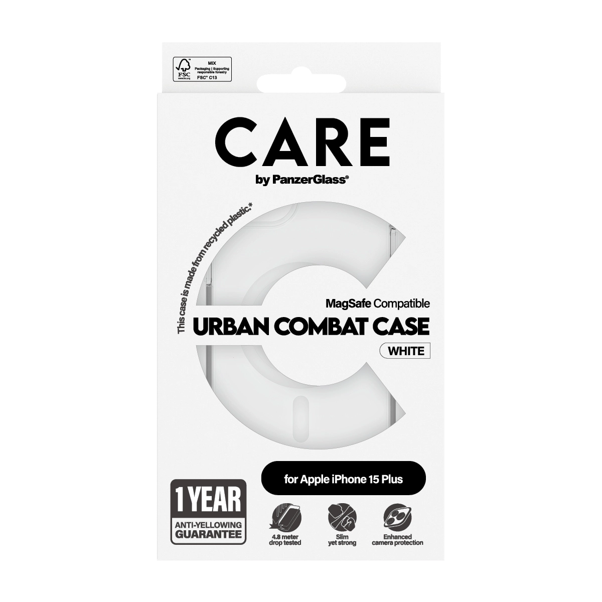 Flagship Urban Combat Back Cover Mobile Case with MagSafe for iPhone 15