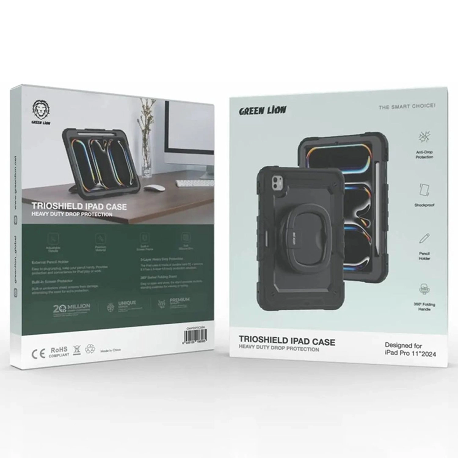 360 Rotating Case with Pencil Holder for iPad Pro 11-inch