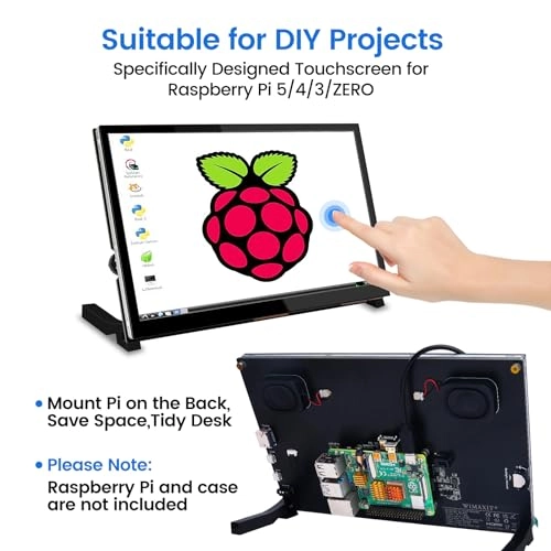 Raspberry Pi 4 Touch Screen - M1012 10 Inches 1024x600