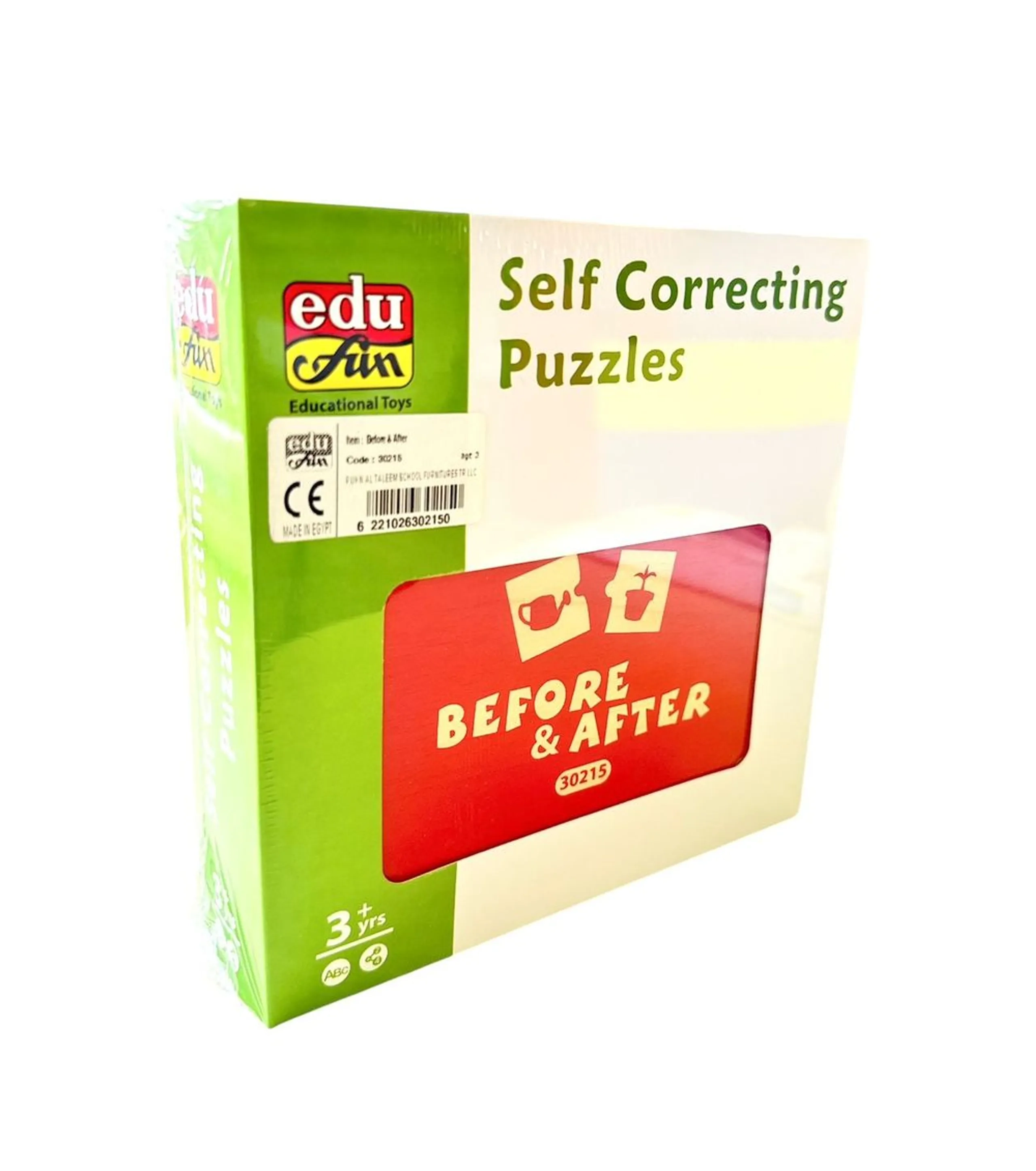 Self Correcting Puzzles - Suitable for 3 years & above