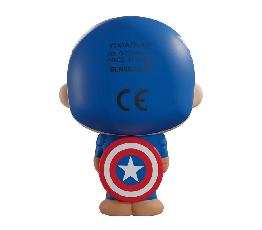 Marvel Foamate Slow Rising Figure Toy - Captain America (37313669-SLR902_CAP)