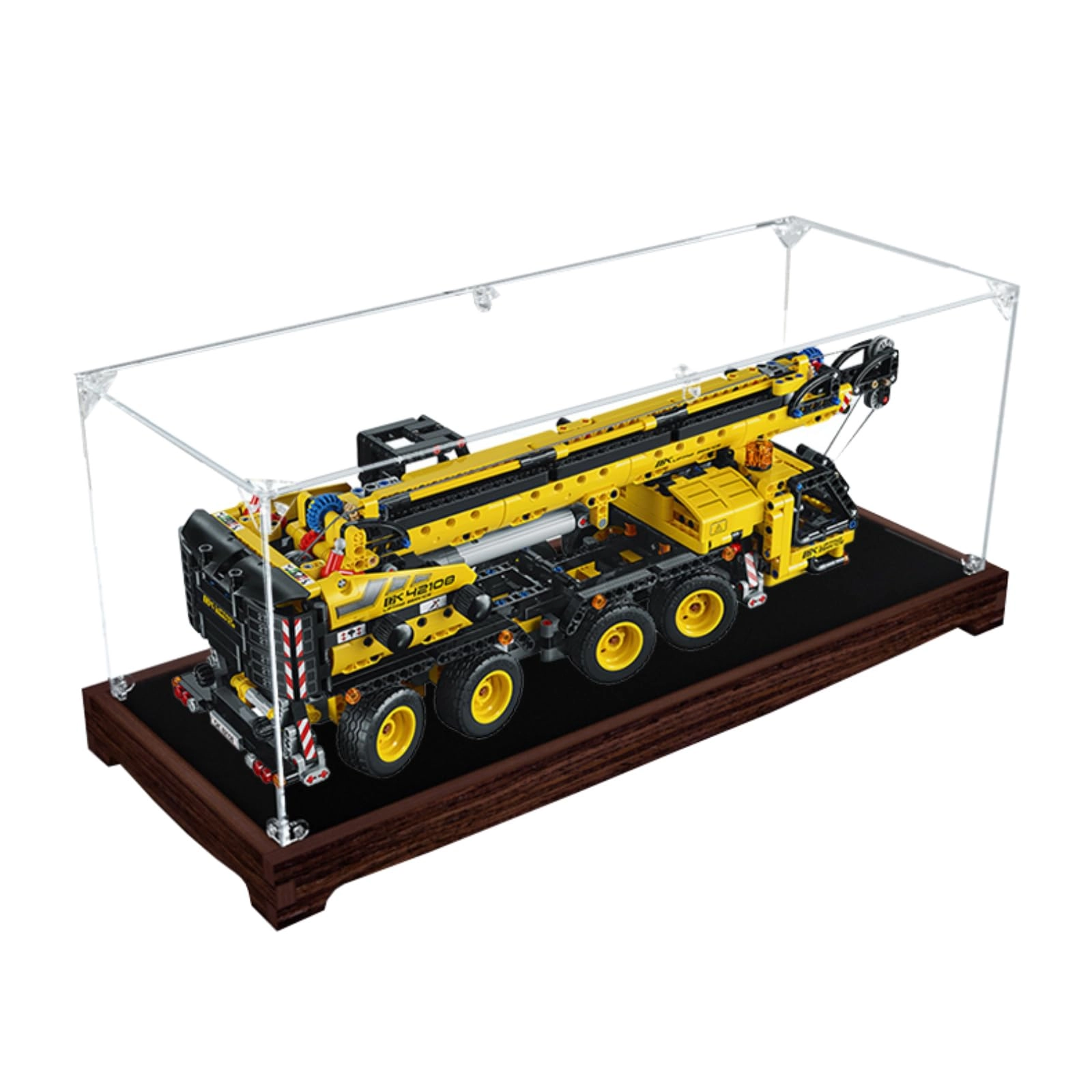 SUNHON Figures Display Box for LEGO 42108 Mobile Crrane Truck - Acrylic