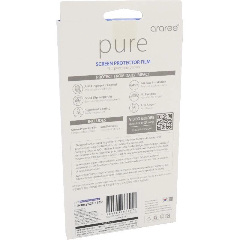 Pure Screen Film - Superhard Coating for Samsung Galaxy S22/Galaxy S23