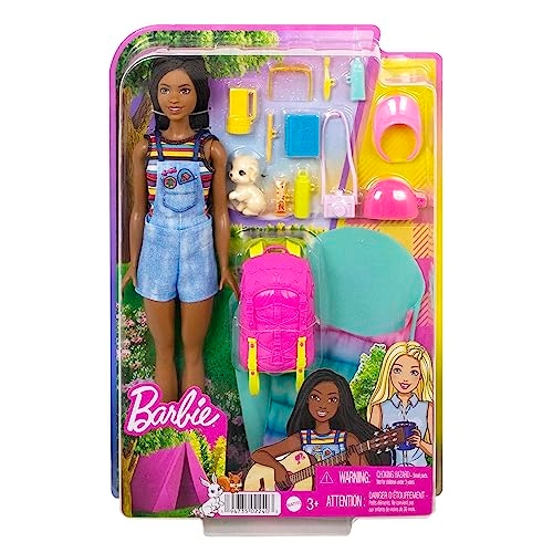 Camping Dolls - Malibu Brooklyn 10+ Accessories Ages 3+