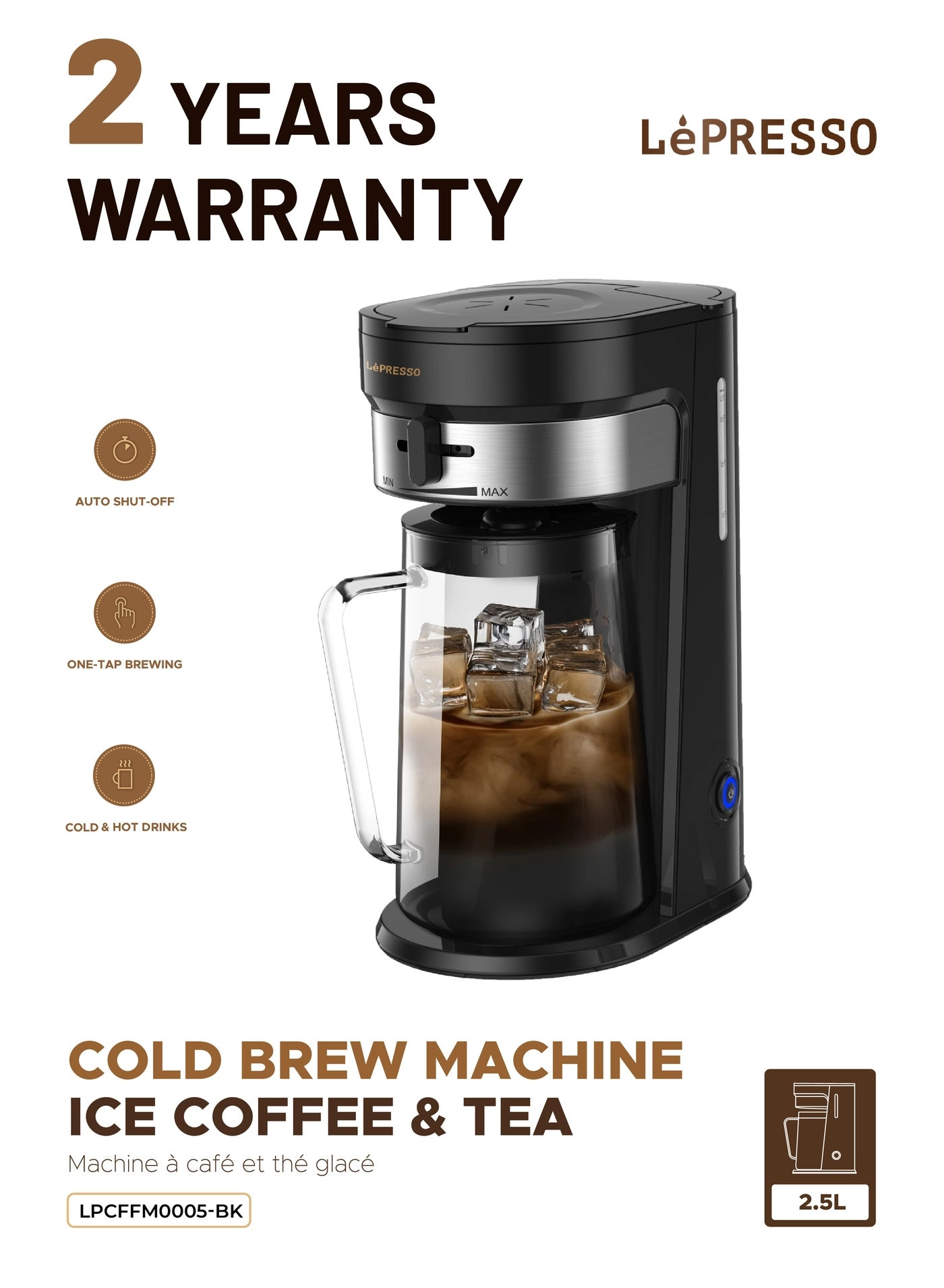 Cold Brew Coffee Maker GNTHU80KP