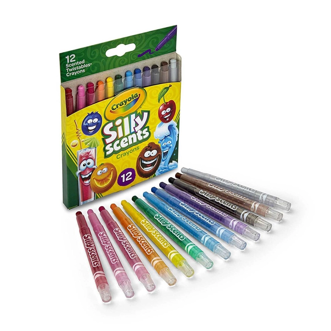 Scented Twistable Crayons - 12 piece(s)