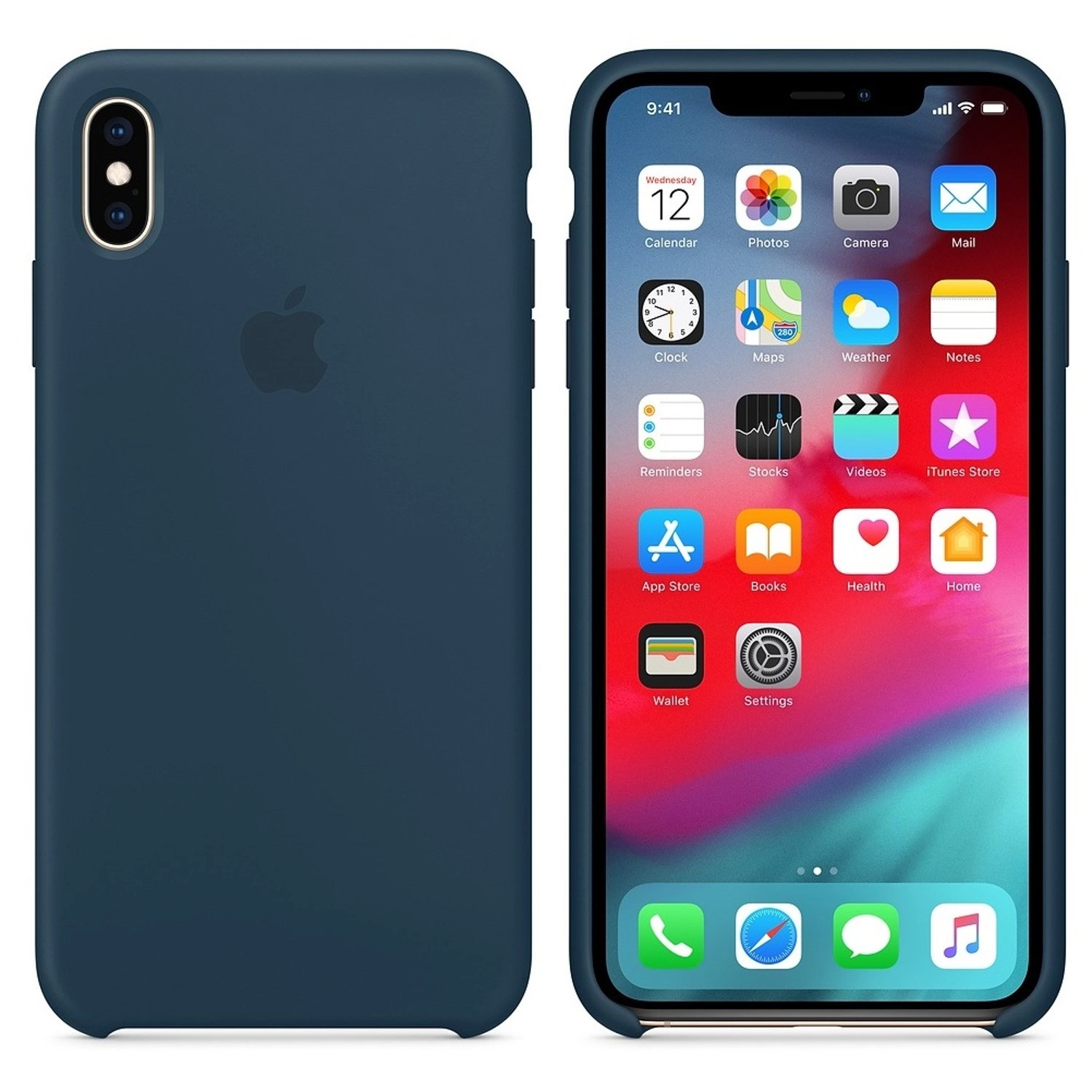 Silicone Case Back Case for iPhone XS