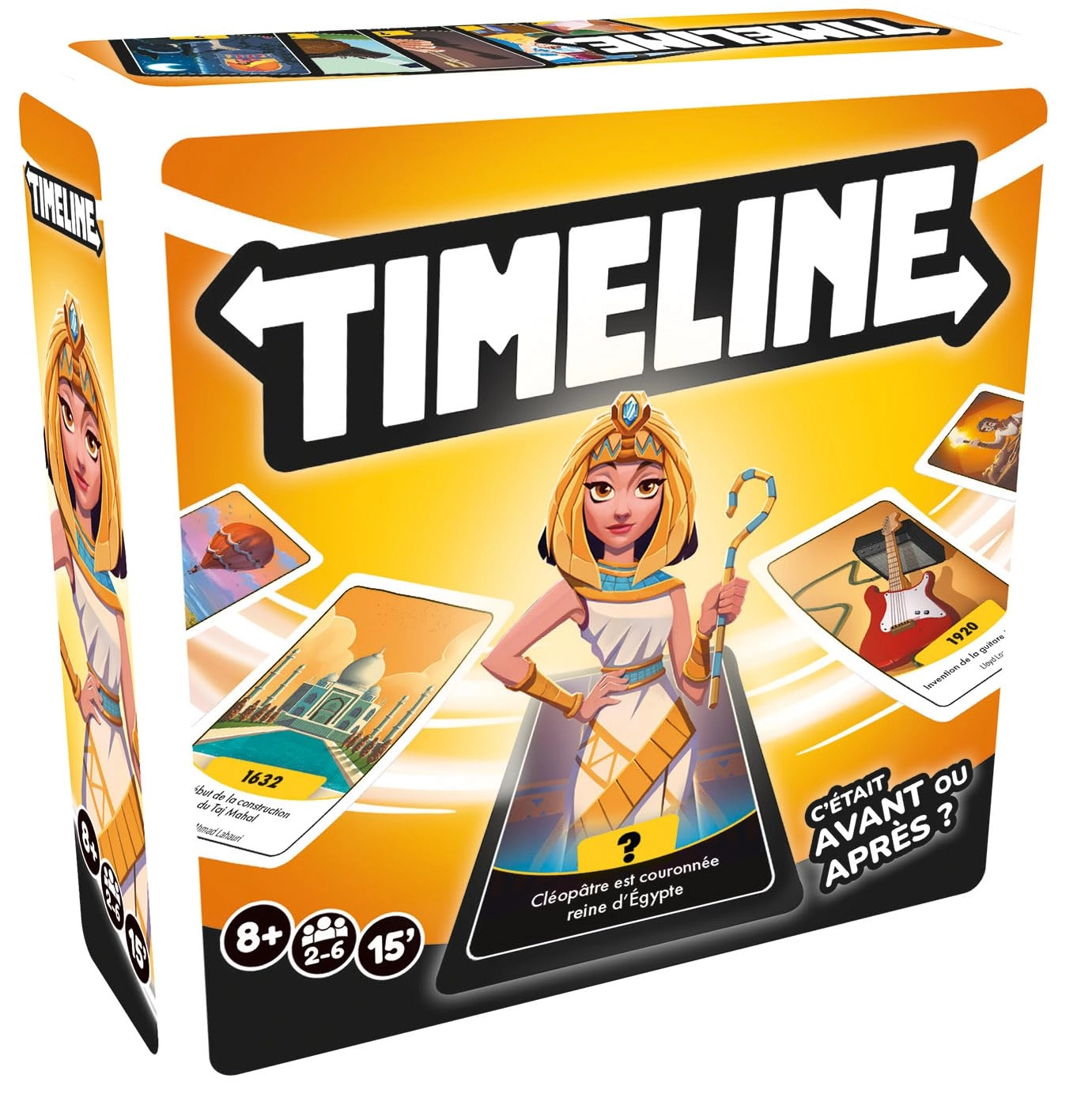 Asmodee Timeline: New Edition - Card Game (French)