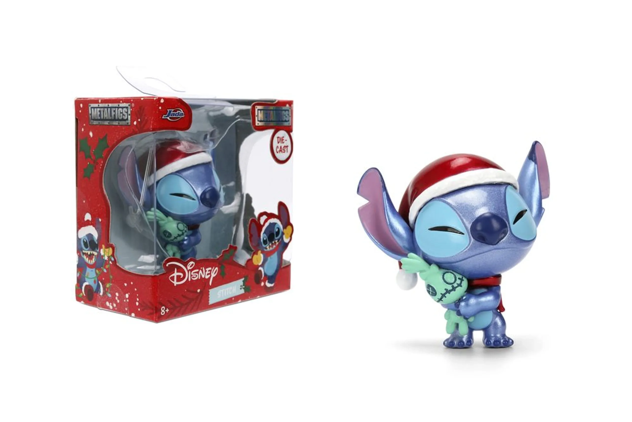 Stitch - Lilo & Stitch Metalfigs Wave 3 Christmas Figure (5.08 cm)