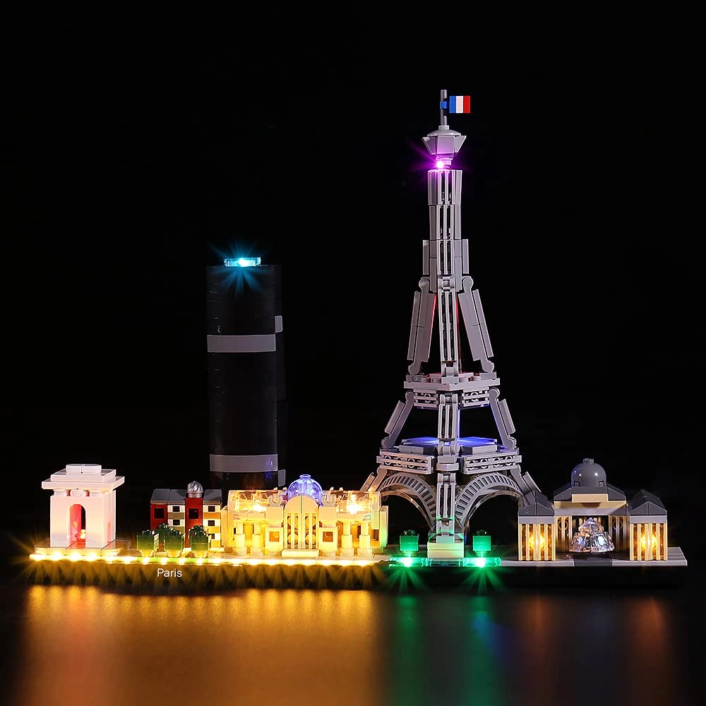 LocoLee Light Set for Lego Paris City Skyline - Architecture