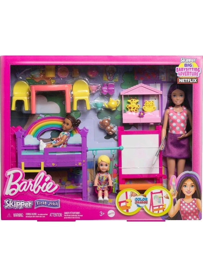 Barbie Skipper Babysitters - Twinning Nursery Playset - Double Pack