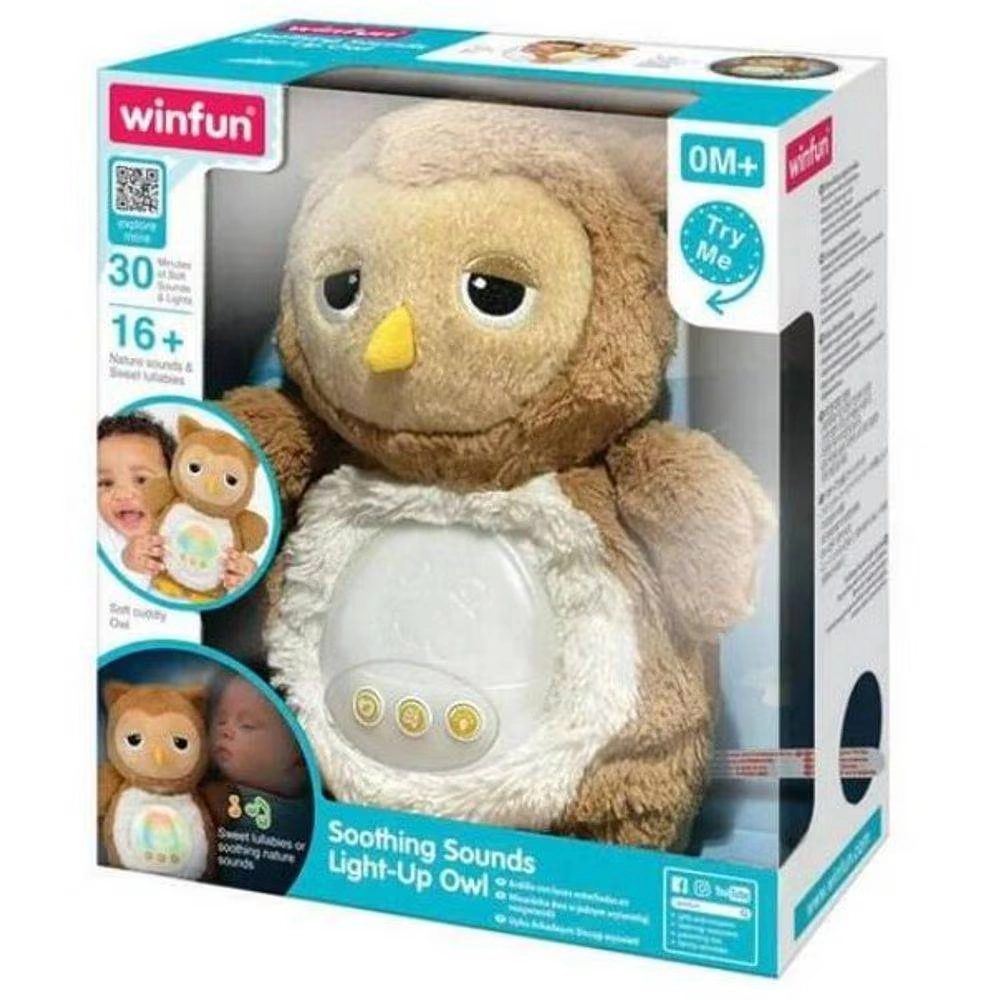 Winfun Light-Up Owl - 17 cm