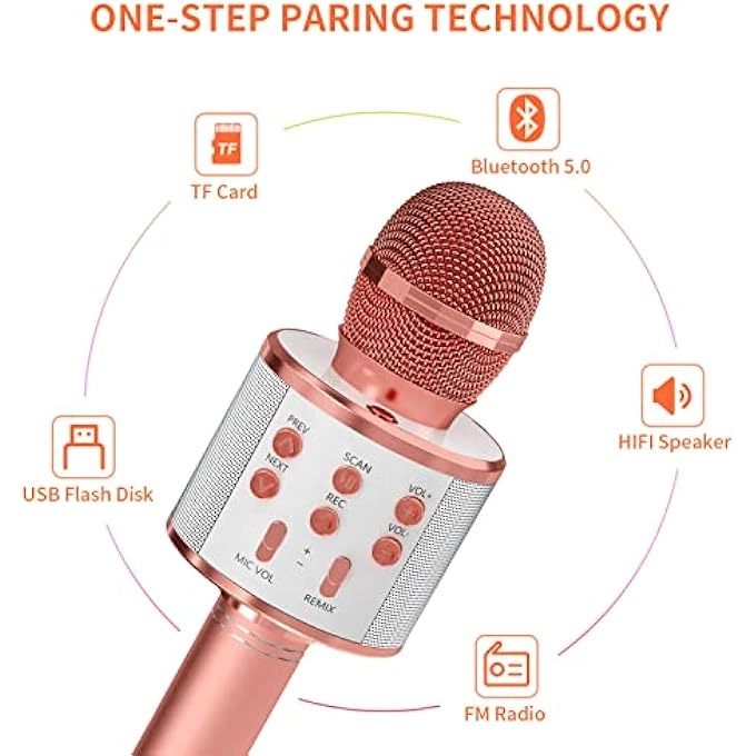 WIRELESS BLUETOOTH MICROPHONE