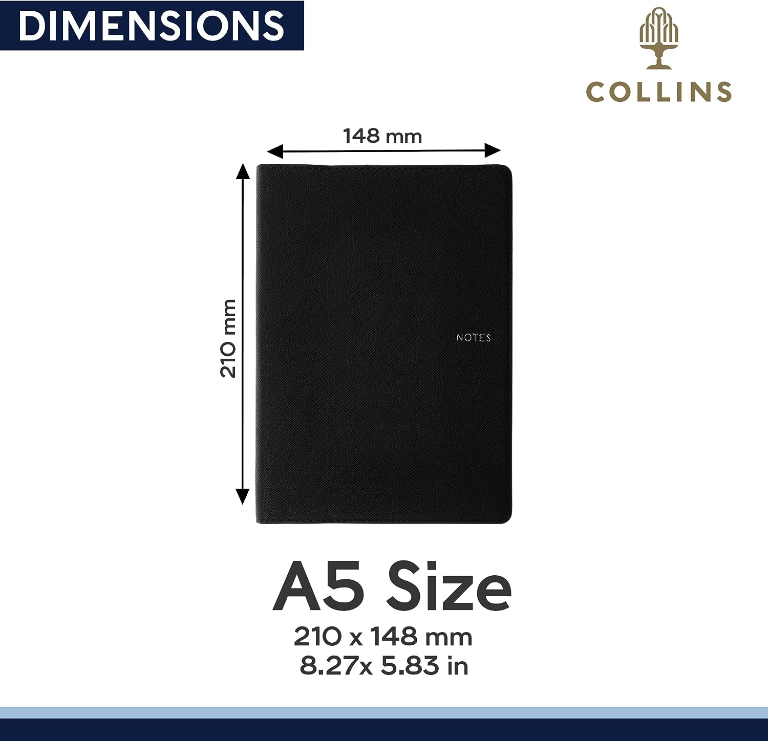 Melbourne A5 - Lined 192 Pages