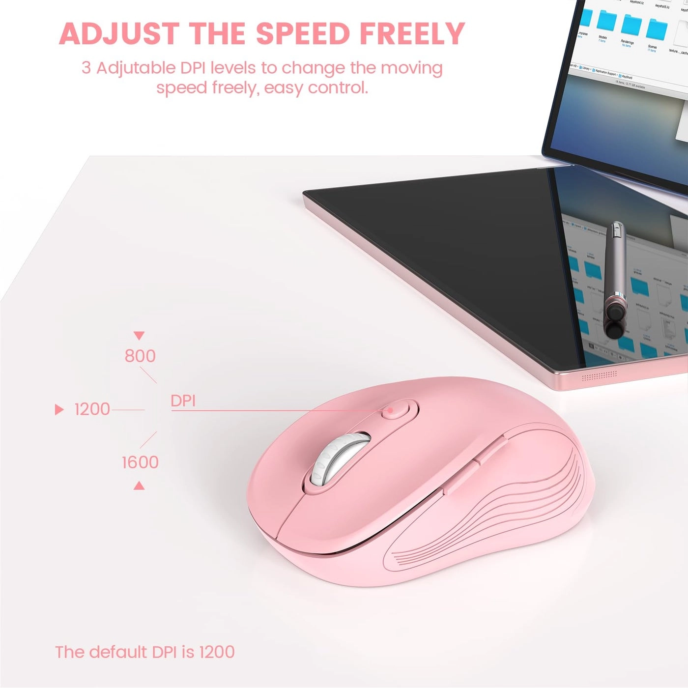 Ergonomic Computer Mouse - Wireless