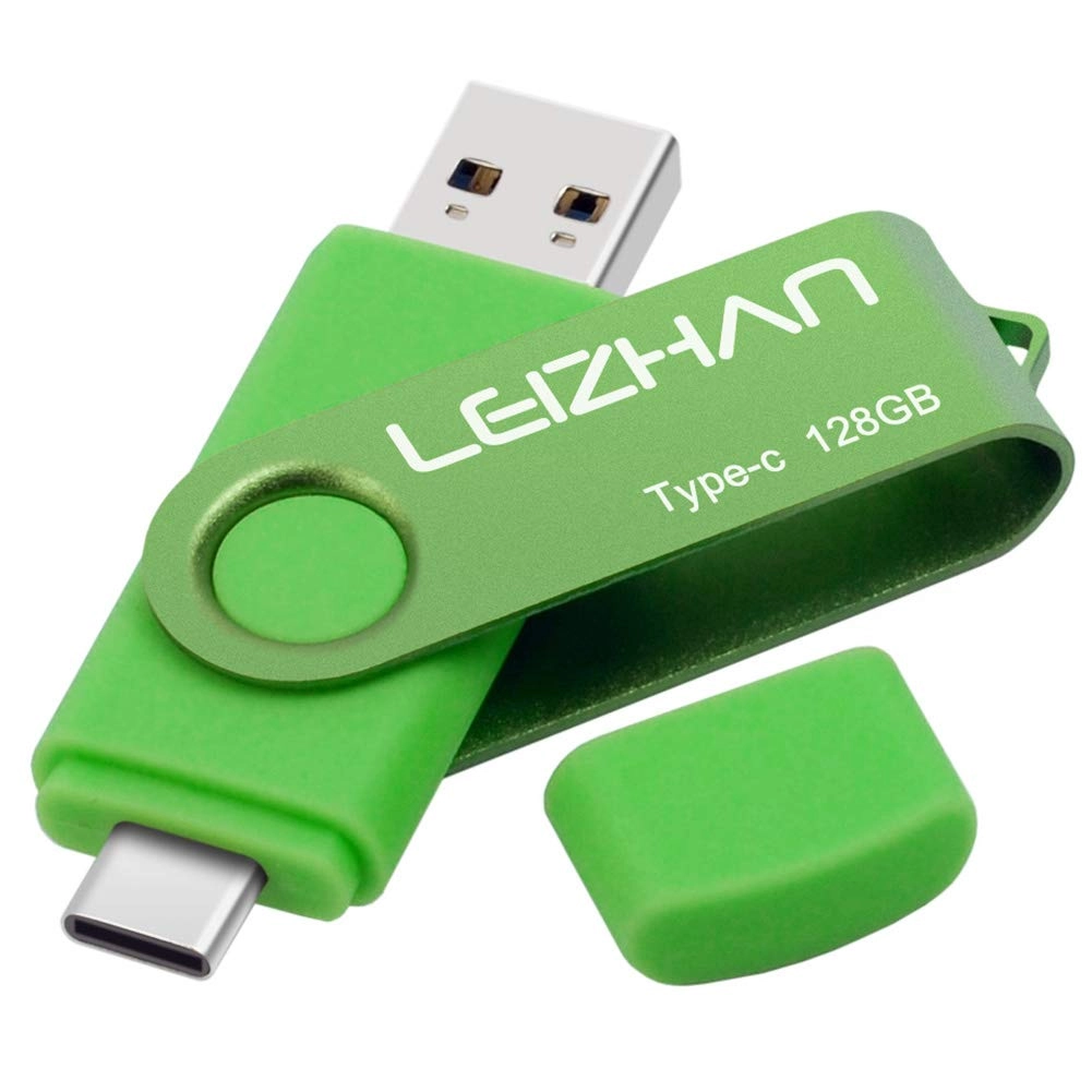 Type-C USB Flash Drive - USB 3.0 USB-C USB-A 128GB