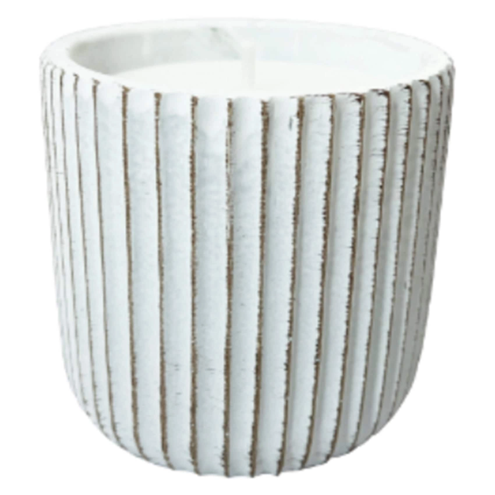 AMAFHA GENERAL TRADING LLC Vertical Cement Candle - Citronella