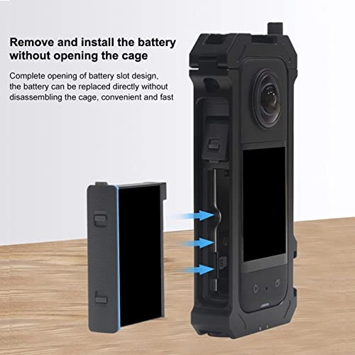 Protective Frame for X3 - Aluminum Alloy Cold Shoe Mount