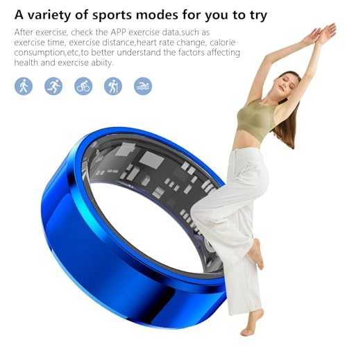 Smart Ring - Heart Rate Monitor IP68 Waterproof