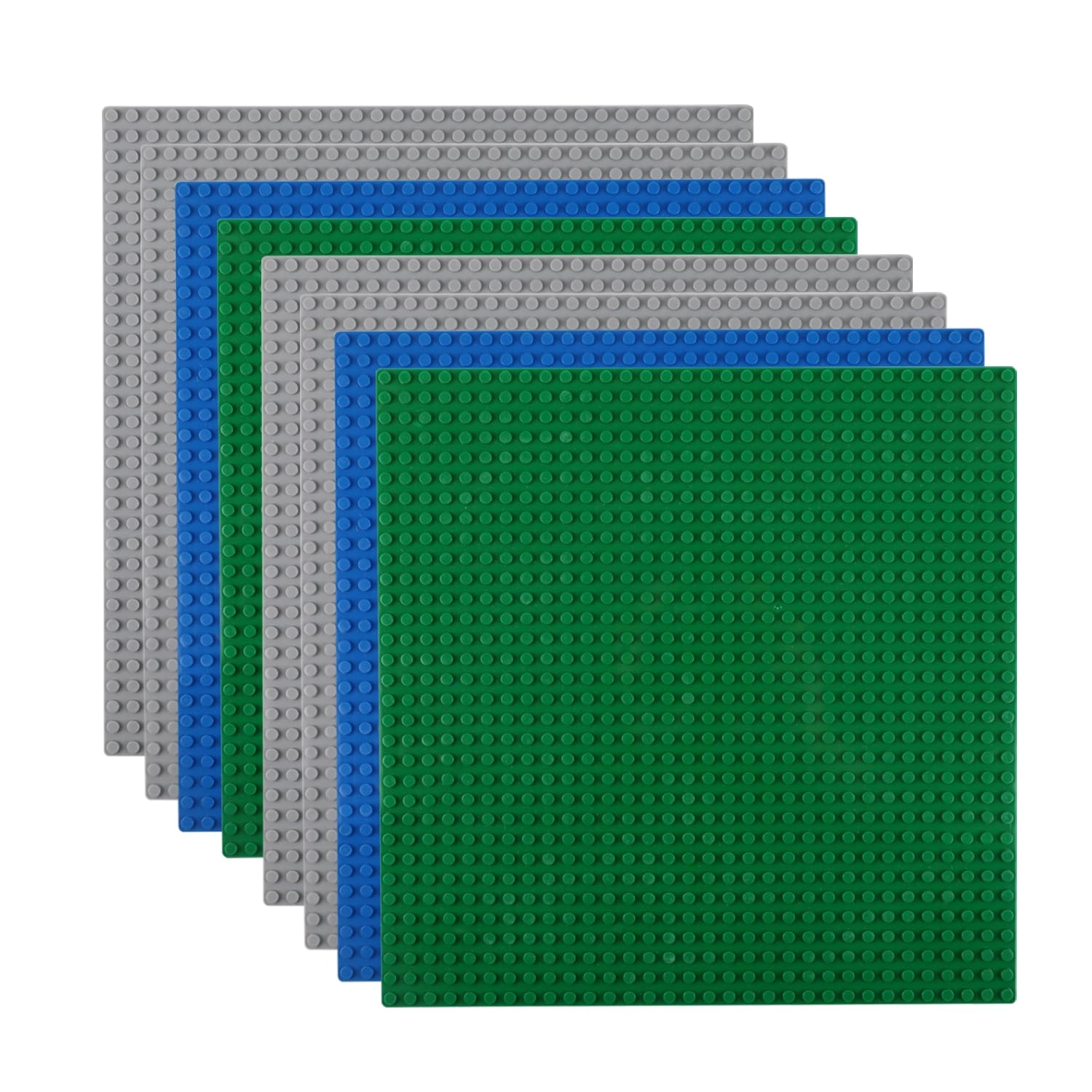 Reenwee Pack of 8 base plates - Plastic Architecture 8