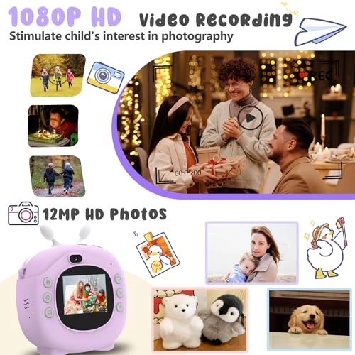 Instant Print Camera - 32GB 1080p