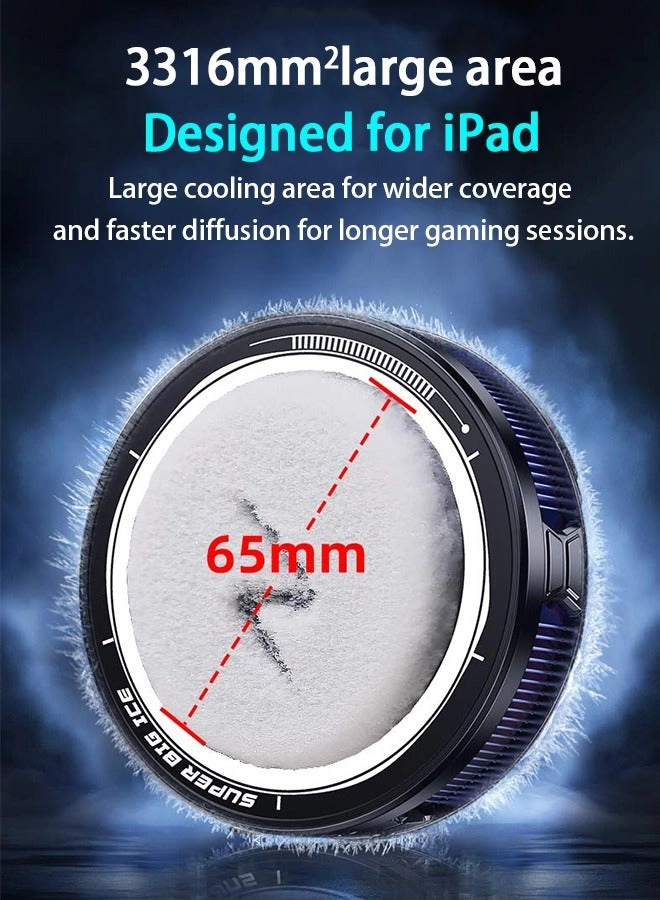 iPad Cooler - 45W RGB Lighting Temperature Display