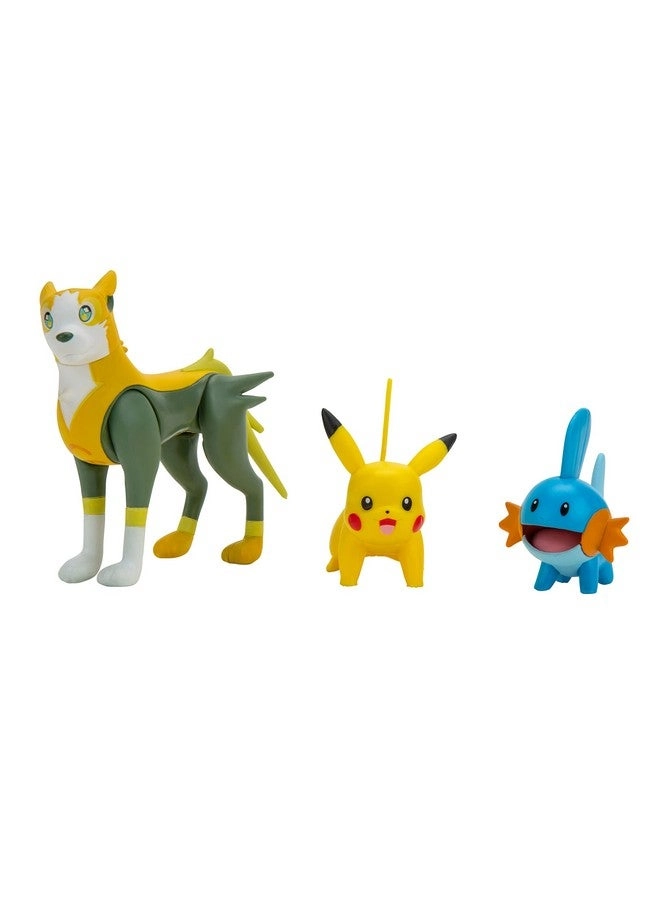 Pokémon Pikachu + Mudkip + Boltund - Pokemon