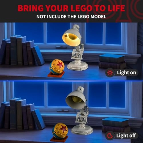 Light Kit (21357) - LED Compatible with Lego Disney Pixar Luxo Jr