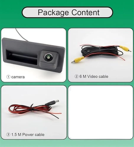 Rear View Camera - Night vision Wire AHD 720P