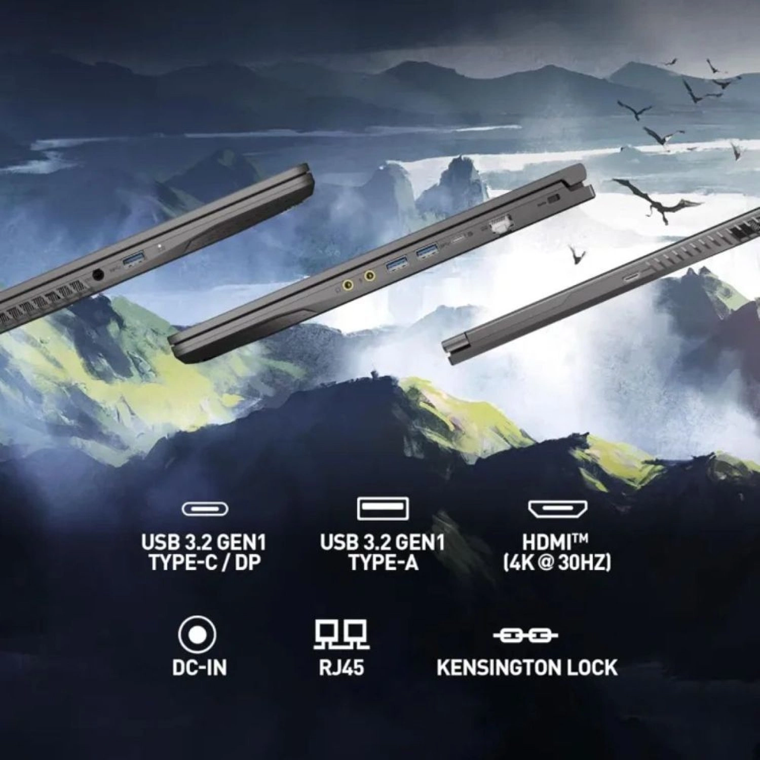 MSI Thin A15 B7VE-247XAE - 15.6'' Ryzen 5 7535HS 8GB DDR5 512GB SSD