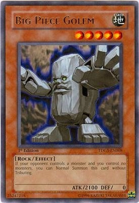 Yu-Gi-Oh! Big Piece Golem TDGS-EN008
