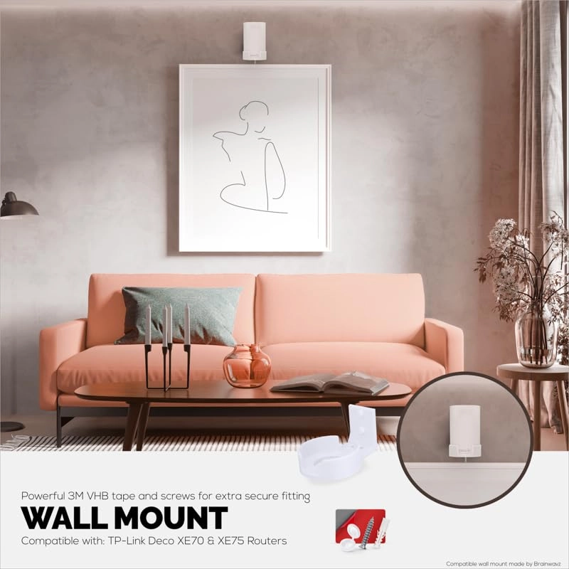 Screwless Wall Mount - X68 XE75 XE75 PRO AXE5300 AXE5400