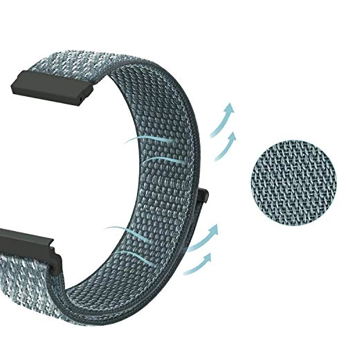 20mm Nylon Soft Loop Watch Band for Diesel Fadelite Dzt2018 Smartwatch